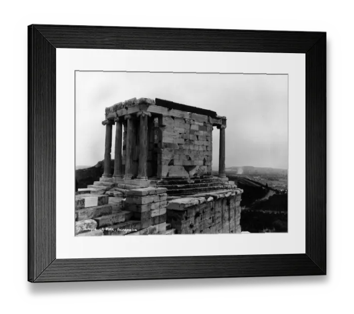 Framed Print : Temple Of Nike