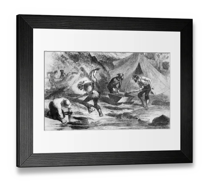 Framed Print : Gold Workers Framed Print : Gold Workers
