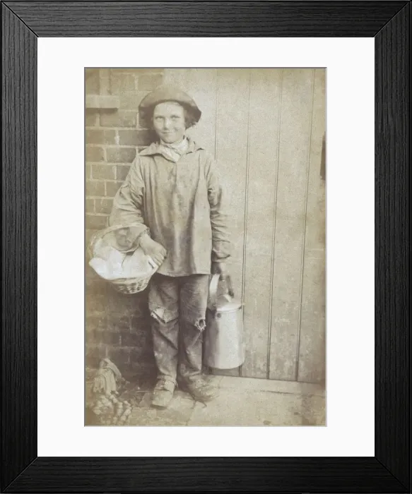 Framed Print : My Milk Boy Framed Print : My Milk Boy
