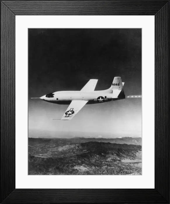 Framed Print : Bell X-1. The Bell X-1, the first aircraft to break the sound barrier, 1947 Framed Print : Bell X-1. The Bell X-1, the first aircraft to break the sound barrier, 1947