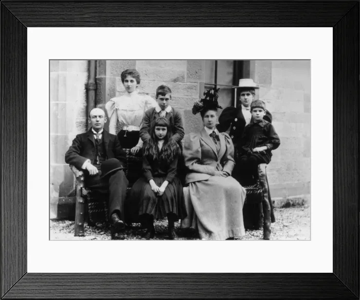 Framed Print : Family Group Framed Print : Family Group