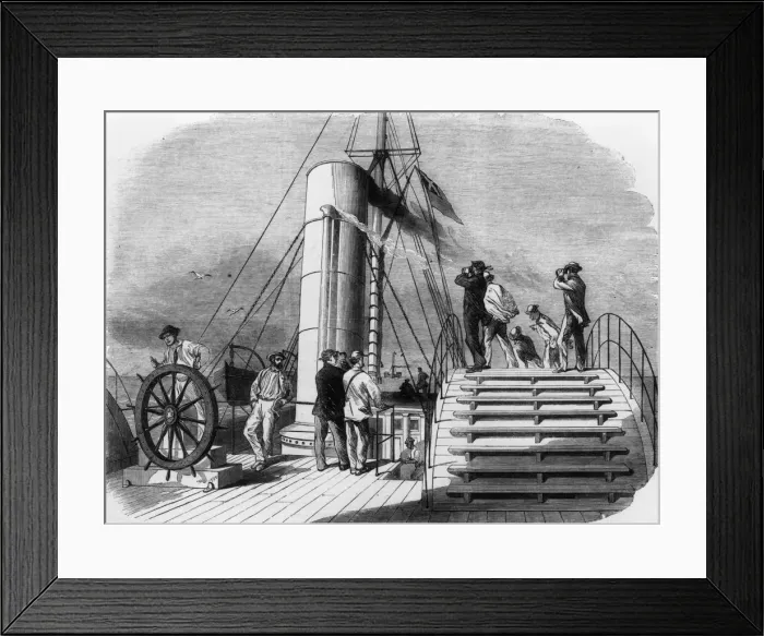 Framed Print : Wilmington Harbour Framed Print : Wilmington Harbour
