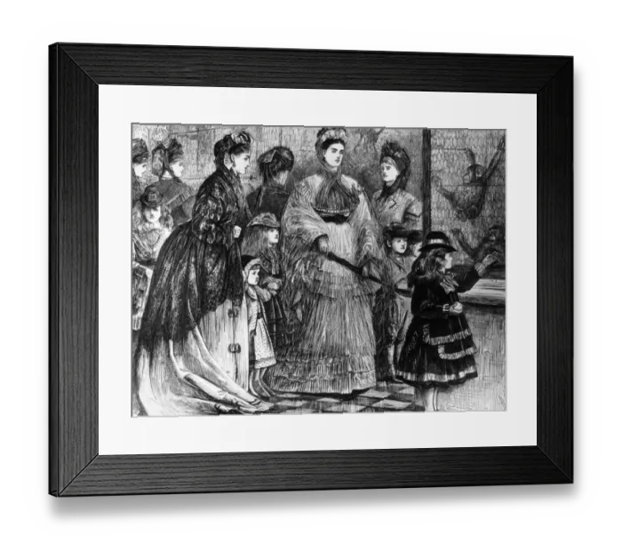 Framed Print : Visiting Relatives