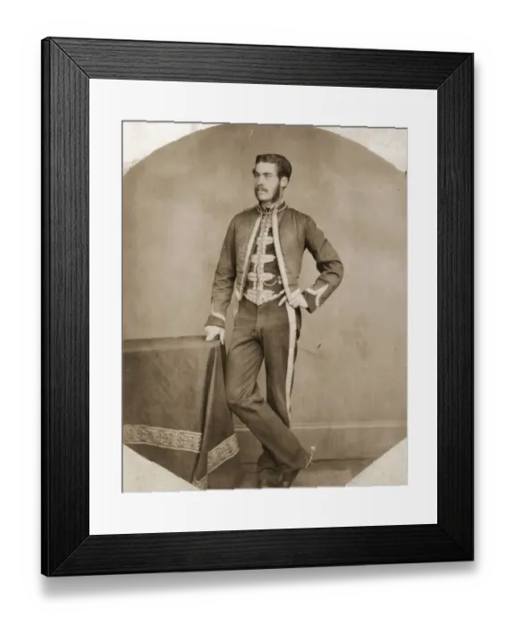 Framed Print : Victorian Officer Framed Print : Victorian Officer