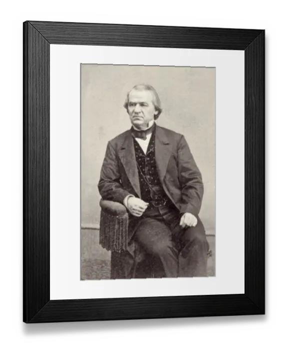 Framed Print : Andrew Johnson
