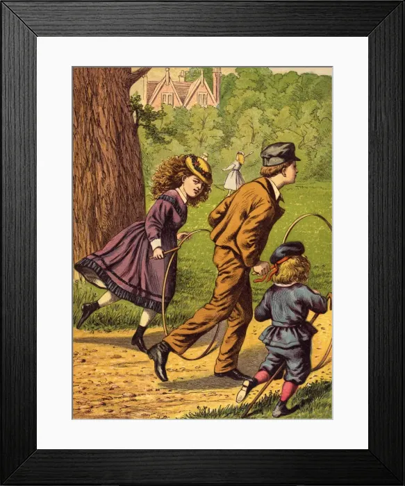 Framed Print : Run And Play Framed Print : Run And Play