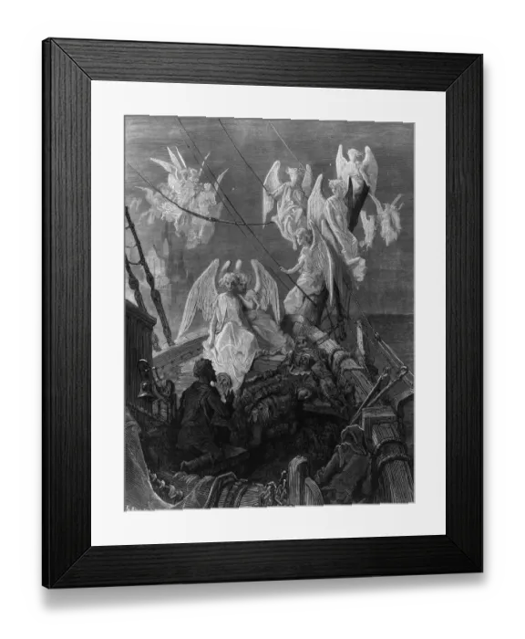 Framed Print : Seraphs And Sailors Framed Print : Seraphs And Sailors