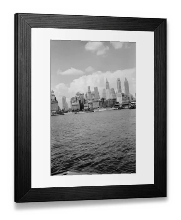 Framed Print : Skyline Of Lower Manhattan Framed Print : Skyline Of Lower Manhattan
