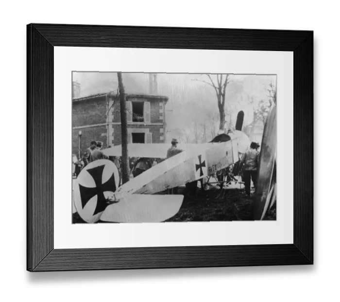 Framed Print : Captured Fokker Framed Print : Captured Fokker