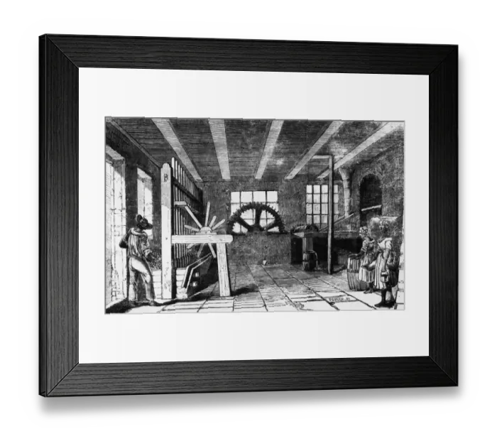 Framed Print : Cocoa Mill Framed Print : Cocoa Mill