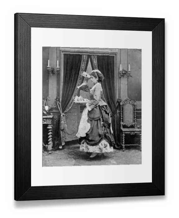 Framed Print : Victorian Maid Framed Print : Victorian Maid