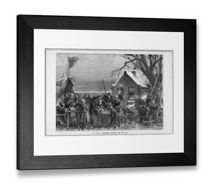 Framed Print : Dutch Christmas Framed Print : Dutch Christmas