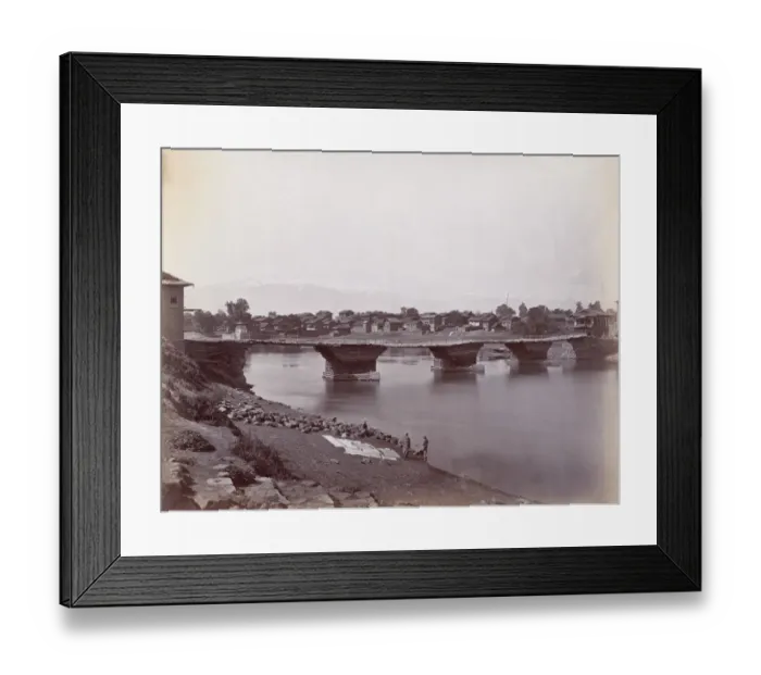 Framed Print : Sopur Bridge