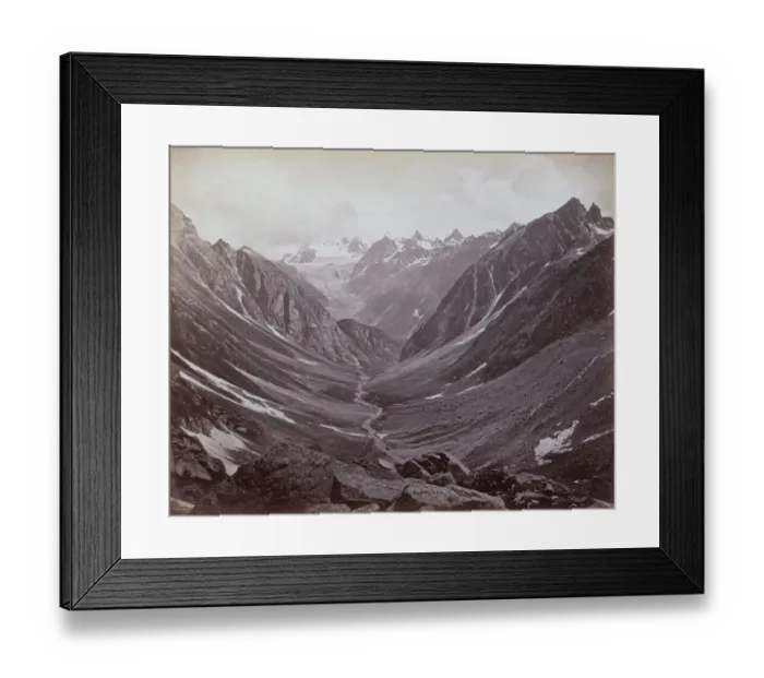 Framed Print : Hama Pass View Framed Print : Hama Pass View