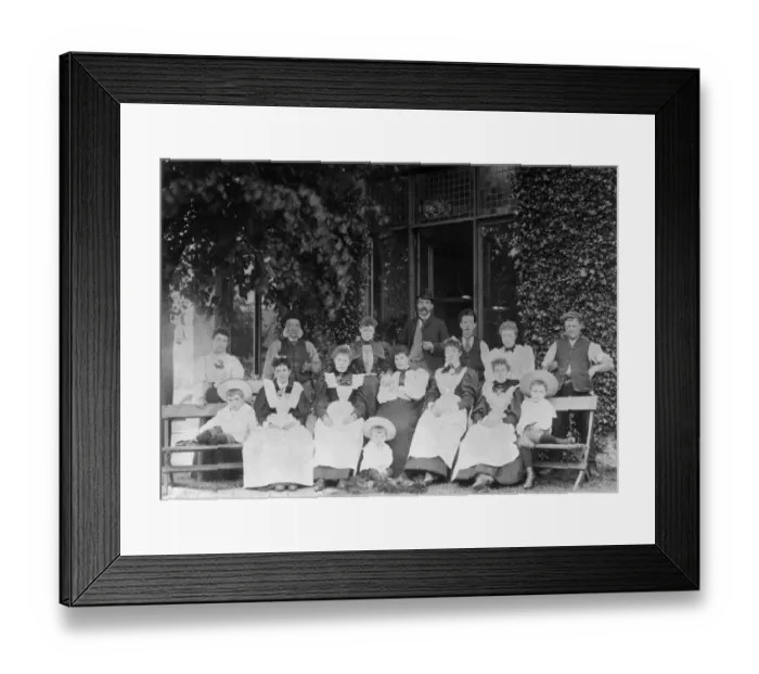 Framed Print : Household Staff Framed Print : Household Staff