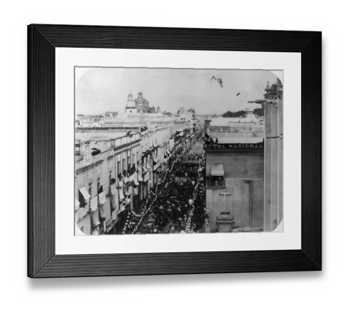 Framed Print : Juarez Enters Framed Print : Juarez Enters