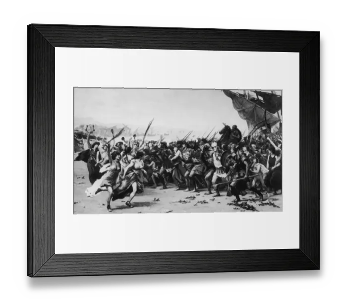Framed Print : Conquerors Of Salamis