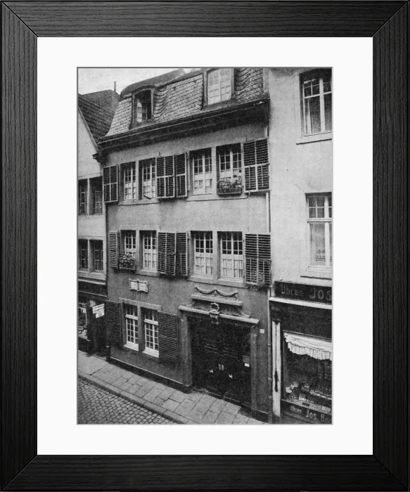 Framed Print : Ludwigs Birthplace Framed Print : Ludwigs Birthplace