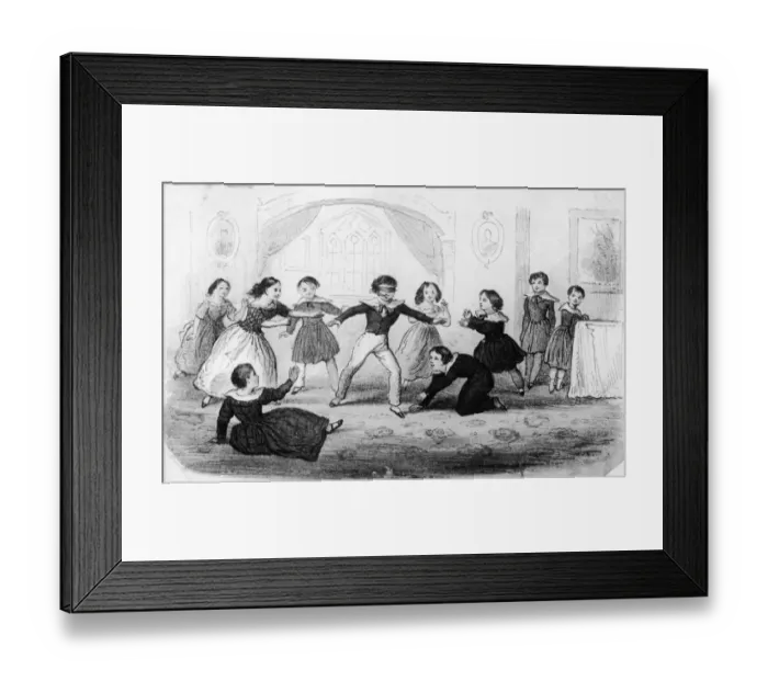 Framed Print : Blindmans Buff Framed Print : Blindmans Buff