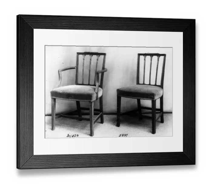 Framed Print : Stylish Chairs Framed Print : Stylish Chairs