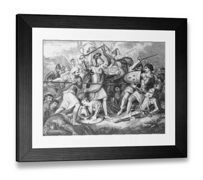 Framed Print : Battle Of Agincourt Framed Print : Battle Of Agincourt