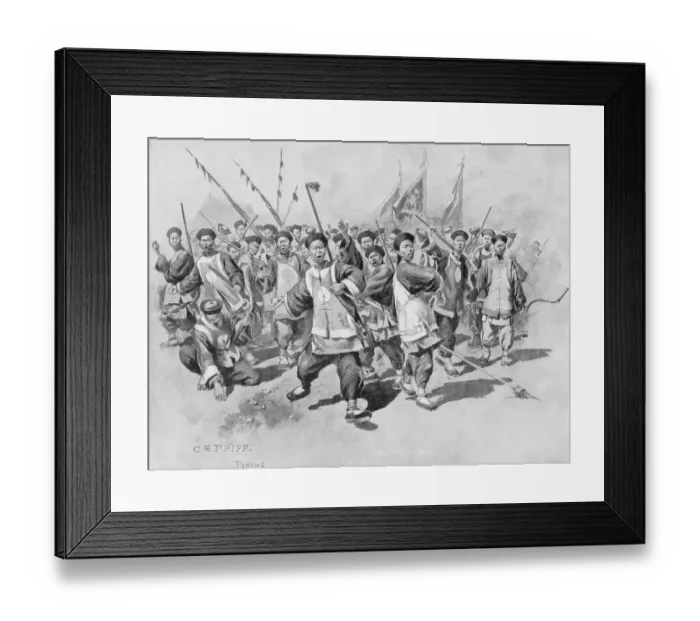 Framed Print : Chinese Army Framed Print : Chinese Army