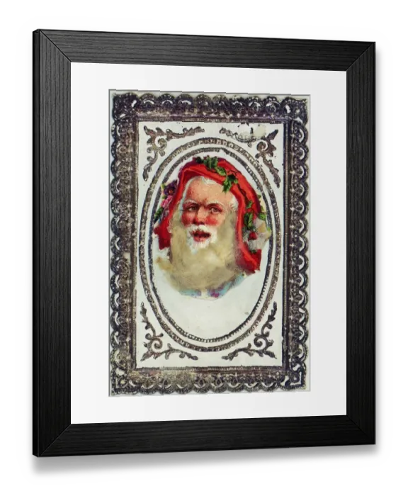 Framed Print : Santa Claus Framed Print : Santa Claus