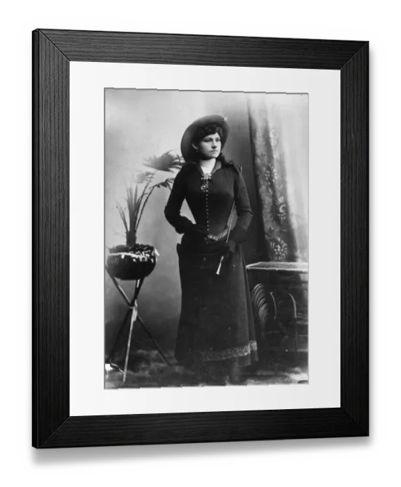 Framed Print : Annie Oakley Framed Print : Annie Oakley