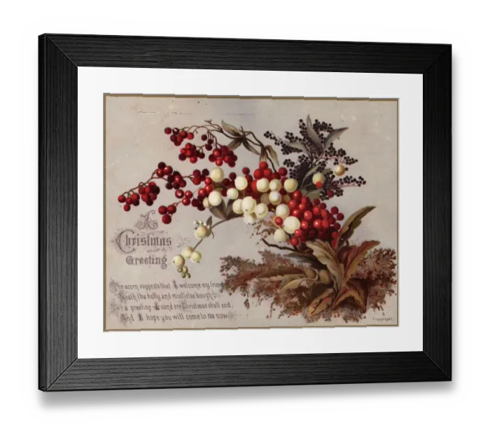 Framed Print : Festive Wishes Framed Print : Festive Wishes