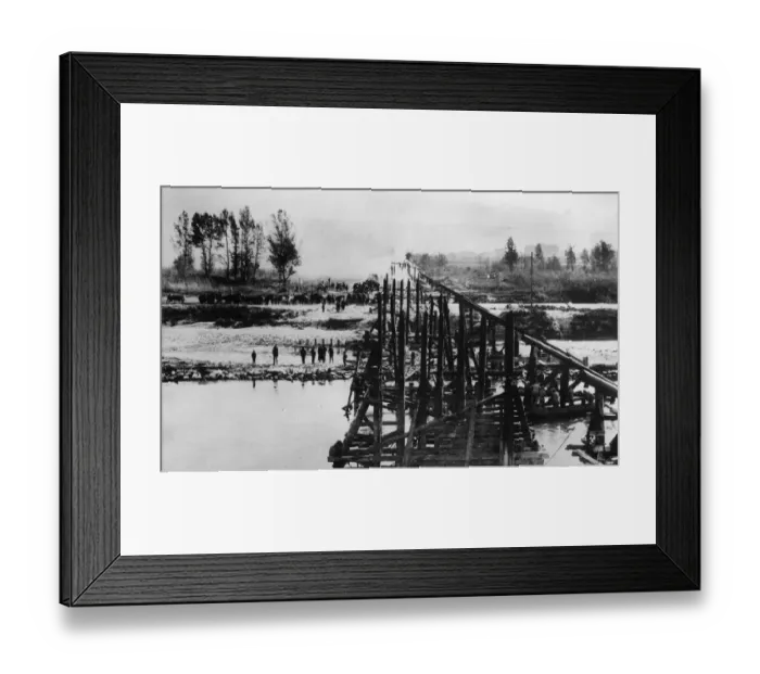 Framed Print : In Retreat