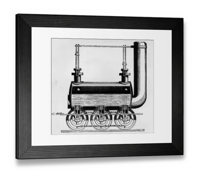 Framed Print : The Blucher Framed Print : The Blucher