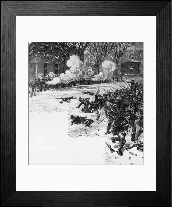 Framed Print : Shays Rebellion Framed Print : Shays Rebellion