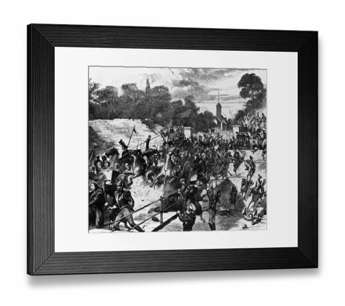 Framed Print : Battle Of Sedan Framed Print : Battle Of Sedan