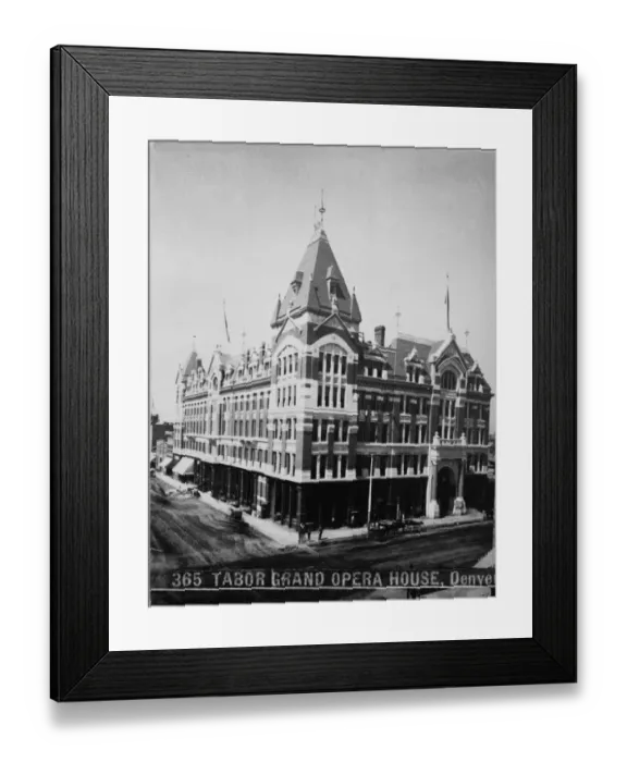 Framed Print : Tabor Opera House, Denver Framed Print : Tabor Opera House, Denver