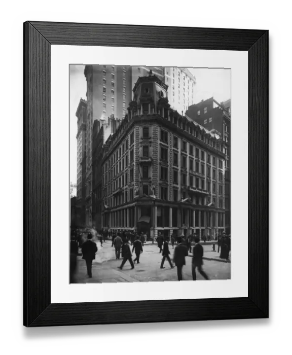 Framed Print : J. P. Morgan & Company Building Framed Print : J. P. Morgan & Company Building