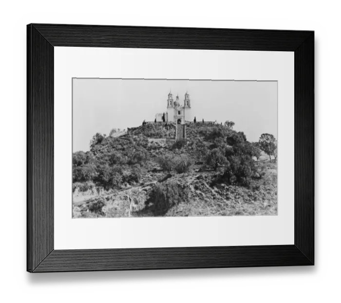 Framed Print : Cholula Church Framed Print : Cholula Church