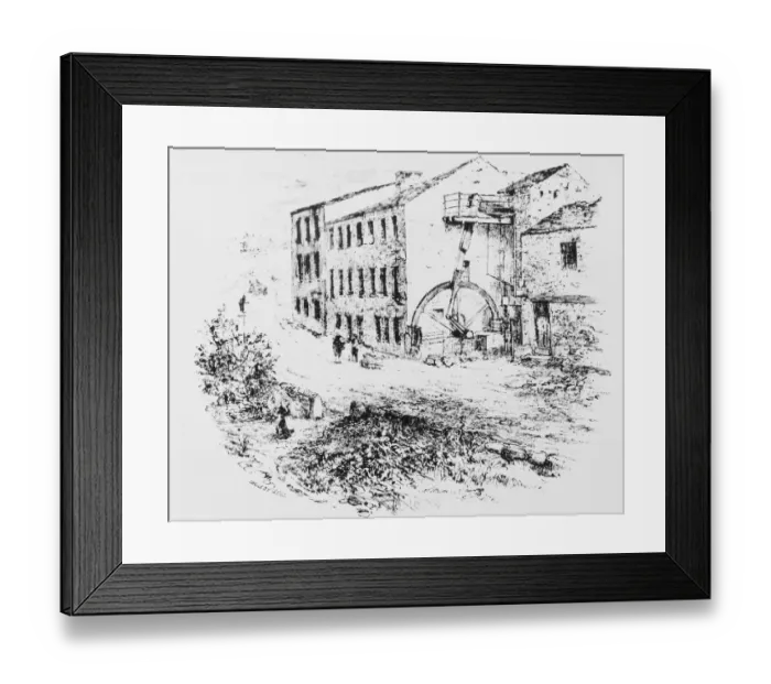 Framed Print : Crank Mill Framed Print : Crank Mill