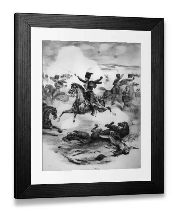 Framed Print : Cavalry Charge Framed Print : Cavalry Charge