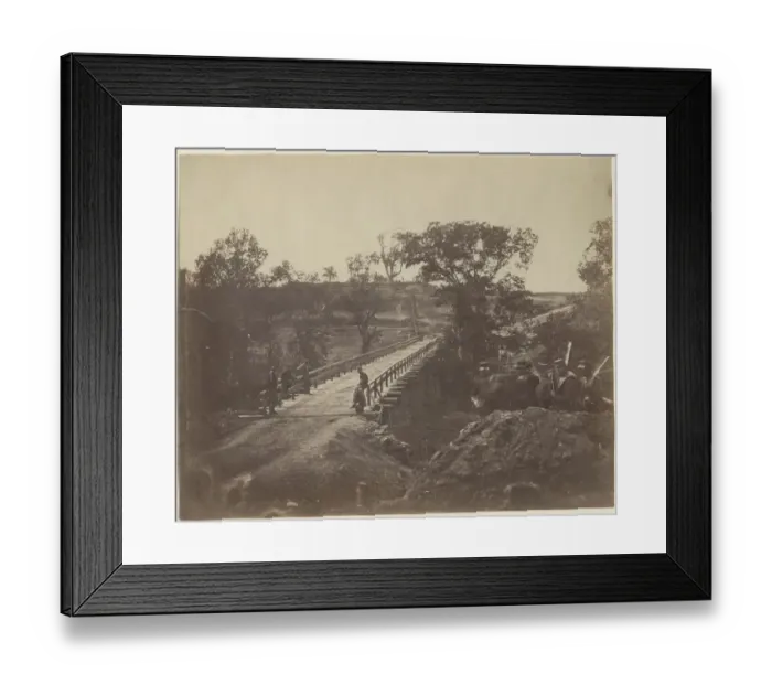 Framed Print : Chesterfield Bridge Framed Print : Chesterfield Bridge