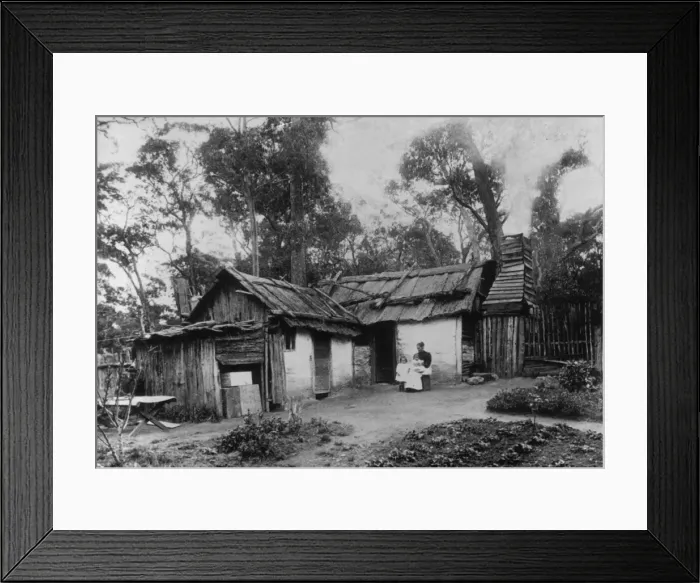 Framed Print : Bush Shack Framed Print : Bush Shack
