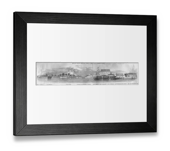 Framed Print : Ireland Island