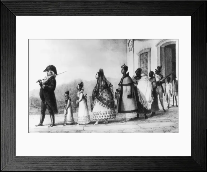 Framed Print : Portuguese Settlers Framed Print : Portuguese Settlers