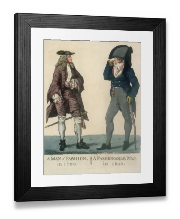Framed Print : A Century Of Fashion Framed Print : A Century Of Fashion