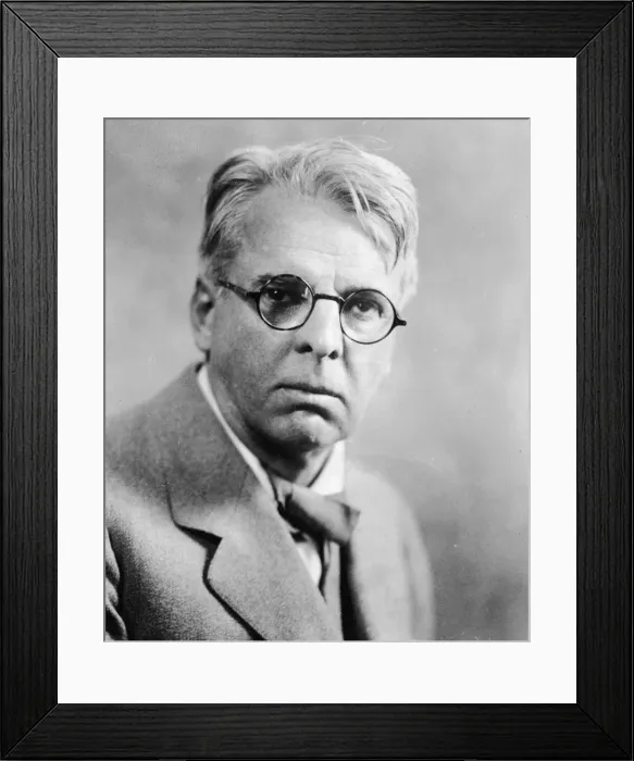 Framed Print : Portrait Of William Butler Yeats