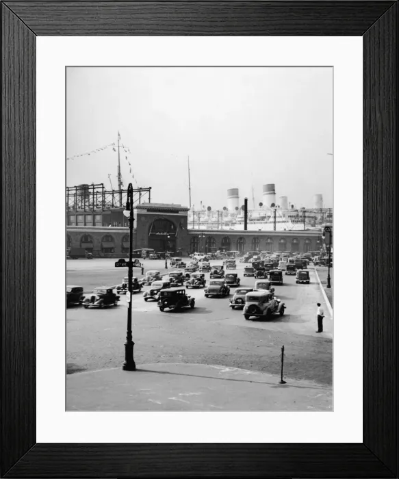 Framed Print : Intersection Of West 54th St. & 12th Ave Framed Print : Intersection Of West 54th St. & 12th Ave