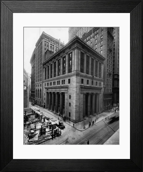 Framed Print : Guaranty Trust Company Building Framed Print : Guaranty Trust Company Building