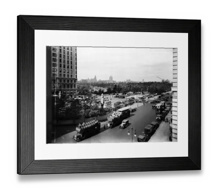 Framed Print : View Of Central Park Framed Print : View Of Central Park