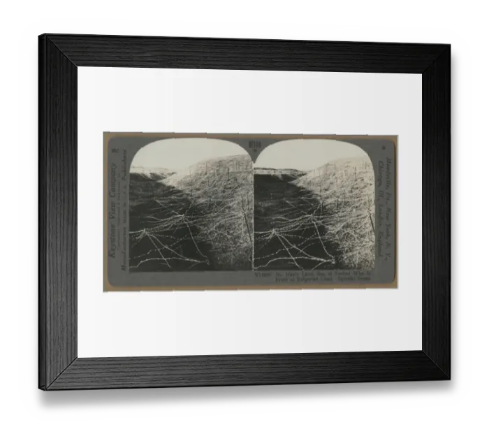 Framed Print : Wire In No Mans Land