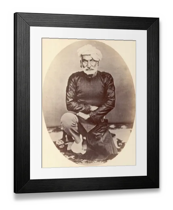 Framed Print : Pundit Aftab Rae Framed Print : Pundit Aftab Rae