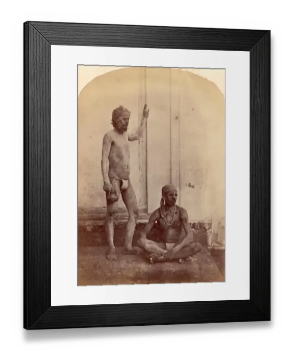 Framed Print : Oodassees, Sikh devotees or mendicants in Delhi, circa 1870 Framed Print : Oodassees, Sikh devotees or mendicants in Delhi, circa 1870